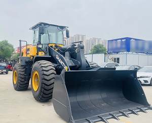 Chargeuse sur pneus miniature SHANTUI L55-G avec moteur Weichai 4x4 4WD Capacité de 5T Garantie d'un an Godet de chargeur frontal - Product Image 2