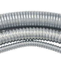 Conduit électrique flexible à verrouillage unique ID20mm en acier galvanisé Greenfield pour châssis intelligent IA