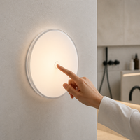 Lumière LED de douche pour salle de bain, moderne, étanche IP44, magnétique, RGB, 15 couleurs, télécommande, type C, rechargeable