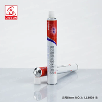 Emballage de tube de pommade de médecine Tube de peinture en aluminium vide Emballage de crème pour les mains de dentifrice Tubes en métal en aluminium pour cosmétique