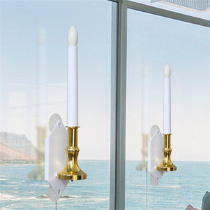 Festival Wedding Romantic Decor <strong>Wall</strong> Power Lamp Solar Powered LED <strong>Candle</strong> <strong>Light</strong> - Product Image 4