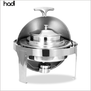 Hadi 6L วางบนจานหมุนด้านบนเป็นสแตนเลสสตีลสีทอง, ที่วางซุปจานอุ่นน้ำซุปสำหรับใช้ในโรงแรม - Product Image 2