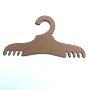 Cintres durables et écologiques en carton pour sous-vêtements, avec logo imprimé, certifiés BSCI, organisateur de vêtements - Product Image 3