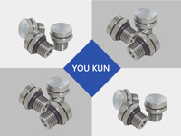 YouKun IP68 Bouchon de ventilation M12 étanche avec soupape de décharge de pression et de température, membrane E-PTFE, pour applications automobiles, électroniques extérieures et gaz
