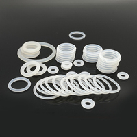 Joints en caoutchouc souple transparent de qualité alimentaire personnalisés, joints toriques en silicone souple coloré