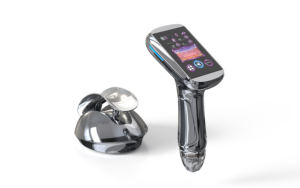 Appareil de lifting fractionnel <span class=keywords><strong>à</strong></span> <span class=keywords><strong>micro</strong></span>-<span class=keywords><strong>aiguilles</strong></span> RF portable, <span class=keywords><strong>radiofréquence</strong></span>, <span class=keywords><strong>micro</strong></span>-aiguilletage pour le raffermissement du visage et du corps, anti-rides, amincissement - Product Image 5