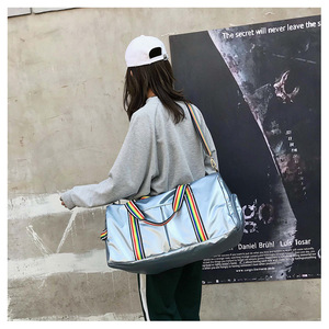 Bolsa de Viaje Impermeable Sublimable, Bolsa de Gimnasio, Bolsa de Viaje de Nailon Premium con Brillo para Mujer - Product Image 6