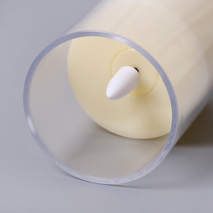 <span class=keywords><strong>Tube</strong></span> transparent télécommande bougies lumière sans flamme à piles <span class=keywords><strong>Led</strong></span> en plastique pilier bougie pour la maison fête d'anniversaire décor - Product Image 3