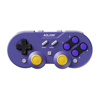 Control de Juego Retro Aolion AL-Q10 para Switch con Botón Turbo, Giroscopio de Seis Ejes, Motor de Vibración y Botones Programables