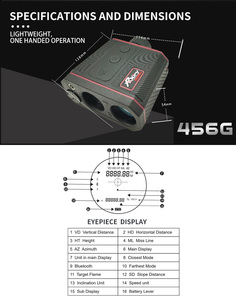 Télémètre <span class=keywords><strong>laser</strong></span> pour la mesure de distance (jusqu'à 3000m) LRF longue portée compatible trépied 2026 - Product Image 3