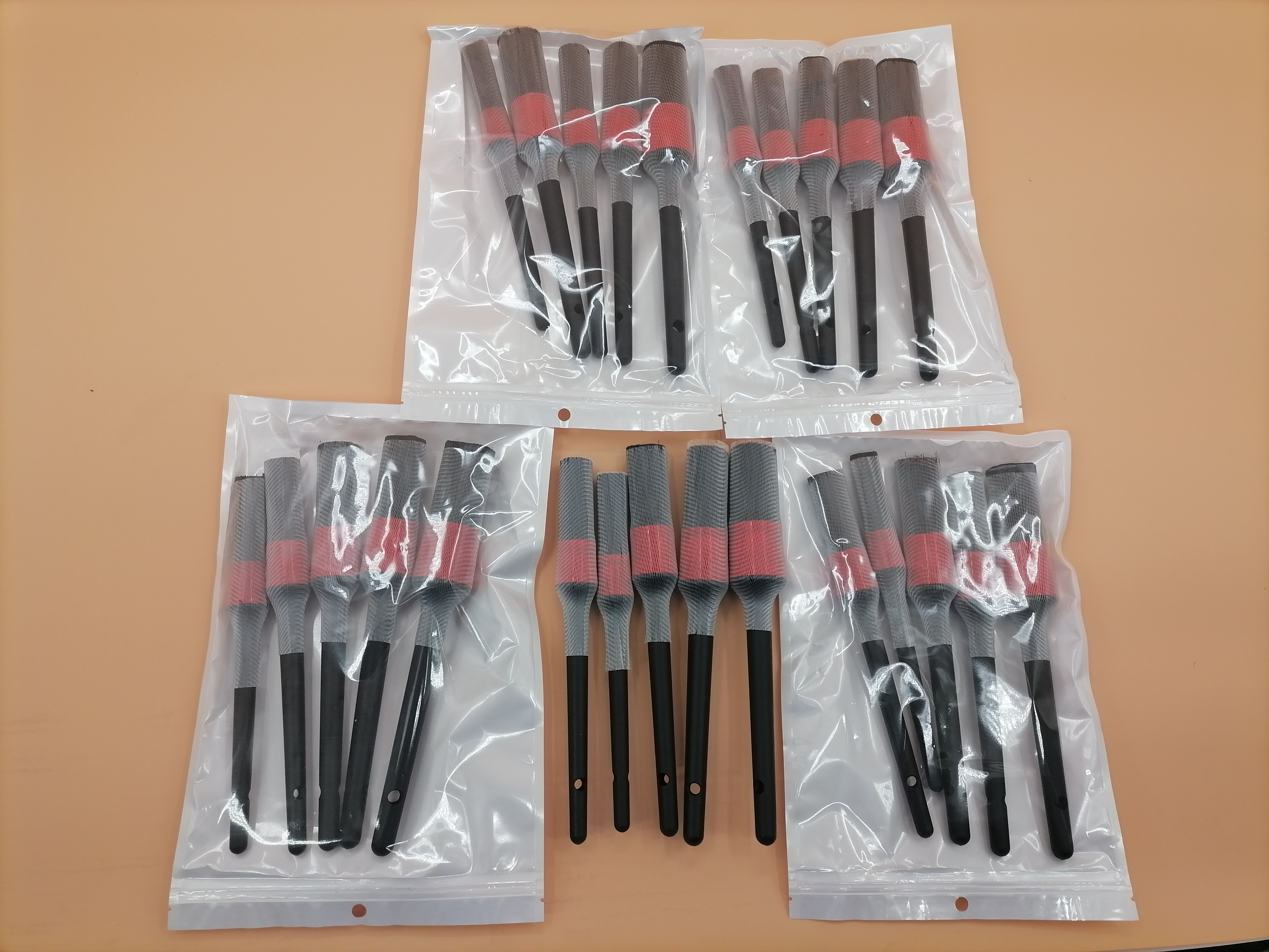 8 Pcs Car Wheel Wash Brush For Tire PP Nylon Customized