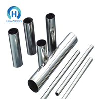 Tubo Cuadrado de Acero Inoxidable 304 de 30x30 mm, Sección Hueca para Estructura de Construcción, Barandilla, Valla