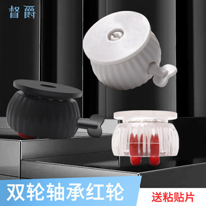 Swivel Caster With Brake 60 Kg Load Capacity Easy Installation For Furniture Home Office Use White Black Transparent - Product Image 2