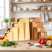 Sacs cadeaux en papier couché personnalisés avec poignées et nœuds en ruban pour le shopping et l'emballage – Offre Spéciale