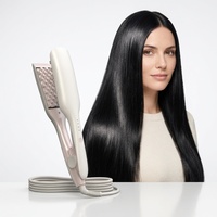 Plancha de Pelo Profesional con Calentamiento Rápido PTC, 4 Temperaturas, Voltaje Global 160-220V para Salón y Uso Doméstico