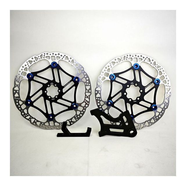 In Stock 220MM 250MM Sur Ron Light Bee Talaria Motorcycle Front Rear Floating Brake Disc Set Blueing Bolts Off Road E Bike Parts