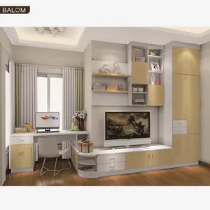 BALOM Home Living Room Furniture Sets Metal TV Unit Cabinets Luxury Modern TV Stands mit Drawer