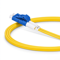 Kabel Patch Fiber 1m (3ft) LC UPC Duplex ke LC UPC Duplex Single Mode OS2 LSZH 2.0mm Tight Buffered Kuning