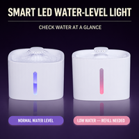 Fontaine à eau automatique pour animaux de compagnie, distributeur d'eau filtrée intelligent pour chats et chiens, débit continu d'eau fraîche