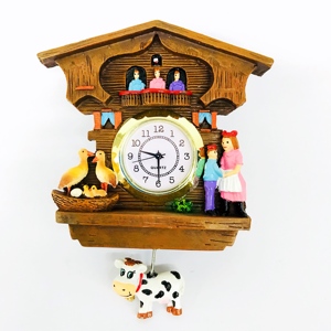 High Quality Nordic Style Resin Hand Painted Cuckoo <strong>Clock</strong> <strong>for</strong> Home Resin Fridge <strong>Clock</strong> <strong>Wall</strong> Customized 3d Animal Cuckoo <strong>Clock</strong> - Product Image 5