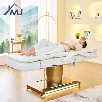 Table de massage pour spa facial, chaise de soin Kin Care, lit électrique de beauté pour salon de cosmétiques et extensions de cils