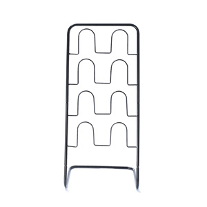 Simple Wrought Iron <b>Shoe</b> Rack 4 Layers 27x63x58.5cm <b>Space</b> <b>Saving</b> For Home Bathroom <b>Storage</b> - Product Image 2