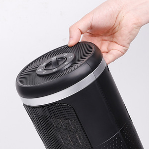 Desktop Heater Ceramic Heating Element 15.9X15.9X28cm Fast Heating Indoor Household Electric Heater - Product Image 1