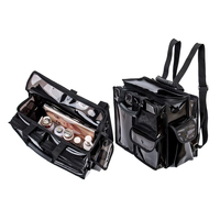 Sac de toilette transparent en vinyle imperméable KONCAI, trousse de toilette de voyage, sac cosmétique en gros