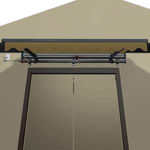 <span class=keywords><strong>Parasol</strong></span> à demi-paroi amovible pour extérieur <span class=keywords><strong>Parasol</strong></span> de jardin pour balcon Parapluie de jardin pour décrochage extérieur <span class=keywords><strong>Auvent</strong></span> en alliage d'aluminium - Product Image 2