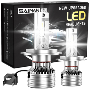 Faro automático LED Universal H4 H13 H11H1 9005 110W Luces altas Accesorio de bombilla doble con 24 meses de garantía Repuestos para automóviles - Product Image 1