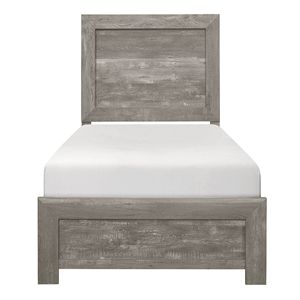 Lit plateforme personnalisable de luxe pour chambre d'hôtel, taille double, design rustique en bois massif - Cadre de lit en bois durable - Product Image 1