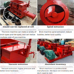 Giá tốt nhất tường gạch gạch gạch cho bùn đất Trái Đất Việt Nam jali gạch Máy đất sét gạch đỏ Máy làm - Product Image 6