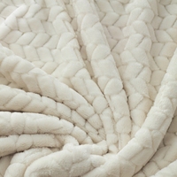 Couverture bébé en flanelle jacquard de luxe, super douce, motif dessin animé mignon, couverture sensorielle pour lit, canapé, couverture chaude d'hiver pour nourrissons
