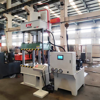 100 Tonnen 200 Tonnen Automatische Vier-Säulen-Hydraulikpresse mit PLC-Steuerung, Display