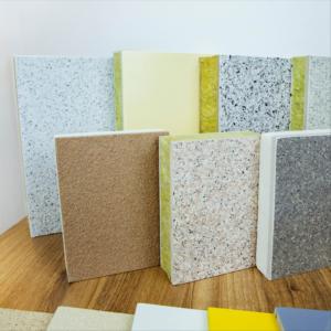 <span class=keywords><strong>Panel</strong></span> de Aislamiento Térmico Integrado con Revestimiento Metálico de Fluorocarbono, Imitación de <span class=keywords><strong>Ladrillo</strong></span> de Granito con Textura de <span class=keywords><strong>Piedra</strong></span>, Resistente al Agua - Product Image 1