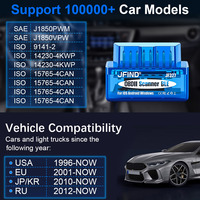 Nuevo Producto: Escáner Universal para Automóviles JFIND JF327 ELM327 V1.5 OBD2, Escáner Bluetooth BT5.1 PIC18F25K80 Elm 327, Herramienta de Diagnóstico