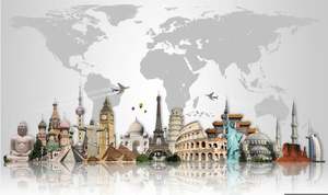 Mur de fond de cartes du monde, modulaire, entièrement personnalisé, pour l'intérieur, - Product Image 2