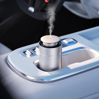 Diffuseur de parfum intelligent pour voiture AeroScent rechargeable par USB, logo personnalisé, luxe, sans fil, automatique, en alliage d'aluminium, 10 ml, télécommande