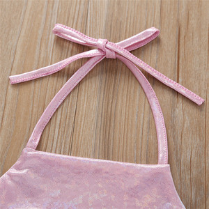 Mercado Mayorista de Ropa de Moda Infantil, Trajes de Baño de Dos Piezas con Tirantes para Niñas - Product Image 4