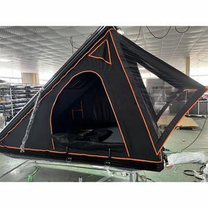 A Rooftop <b>Tent</b> with <b>Waterproof</b> Oxford & Aluminium Frame Hard Top Roof Ladder Accessory for 2-4 Persons Outdoor Car <b>Tent</b> - Product Image 2
