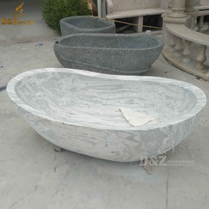 Marmo bianco di Pietra <span class=keywords><strong>Vasca</strong></span> Da Bagno Per La Vendita - Product Image 1