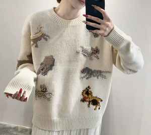 Retro College <strong>Style</strong> <strong>Korean</strong> Cartoon Thick Wool Sweater Jacket <strong>Women's</strong> Winter <strong>Clothing</strong> Lazy <strong>Style</strong> Knit - Product Image 4