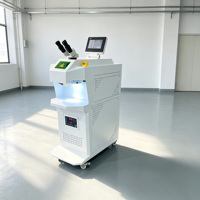 Machine de soudage au laser dentaire YAG 200W, soudeuse par points professionnelle pour atelier de laboratoire dentaire