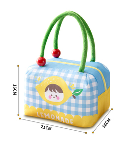 Nouveau mignon sac isotherme de poche isolé grande capacité <span class=keywords><strong>film</strong></span> d'aluminium épais sac de rangement isolé pique-nique en plein air sacs à déjeuner - Product Image 6