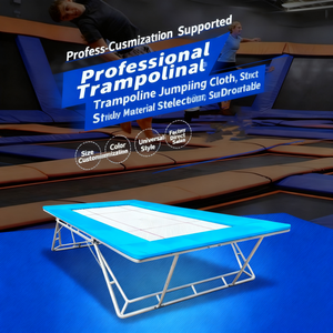 Factory Price Commercial Grade Replacement <strong>Trampoline</strong> Jumping Mat Protective <strong>Net</strong> Soft Fabric Max 500kg Capacity <strong>for</strong> <strong>Trampoline</strong> - Product Image 3