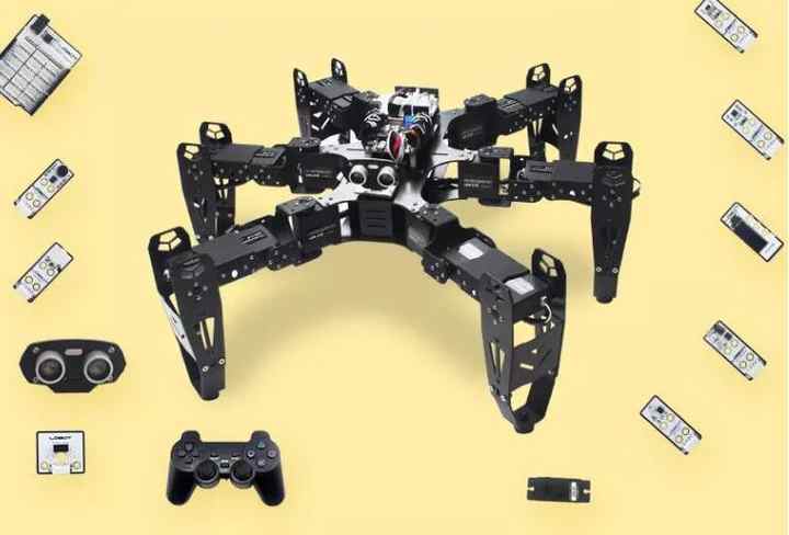 ヒューマン6脚ロボットキット