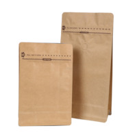 Nouvelles Sachets Doypack Personnalisés Biodégradables Transparents en Kraft avec Fermeture Zippée Refermable Style Classique pour Emballage Alimentaire, Sucre et Autres Aliments