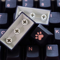 Clavier mécanique personnalisé GMK Pono noir et rose, touches PBT 129 touches, profil Cherry, 61/87/104/108 touches, commutateur MX