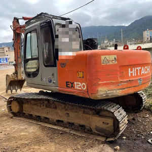 Moteur japonais original utilisé Hitachi120 Excavator Machinery d'occasion 12 tonnes Diggers Hitachi Zx120 - Product Image 1