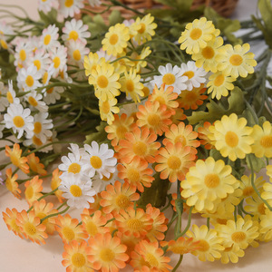 Fleurs artificielles de camomille pour la décoration du salon et de la chambre, bouquets de table et accessoires photo, idées festives pour Thanksgiving - Product Image 2